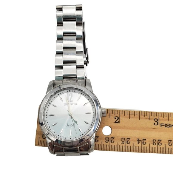 Invicta Angel 17419 Womens Silver Stainless Steel Analog Dial Quartz Watch RQ370 - Picture 9 of 11